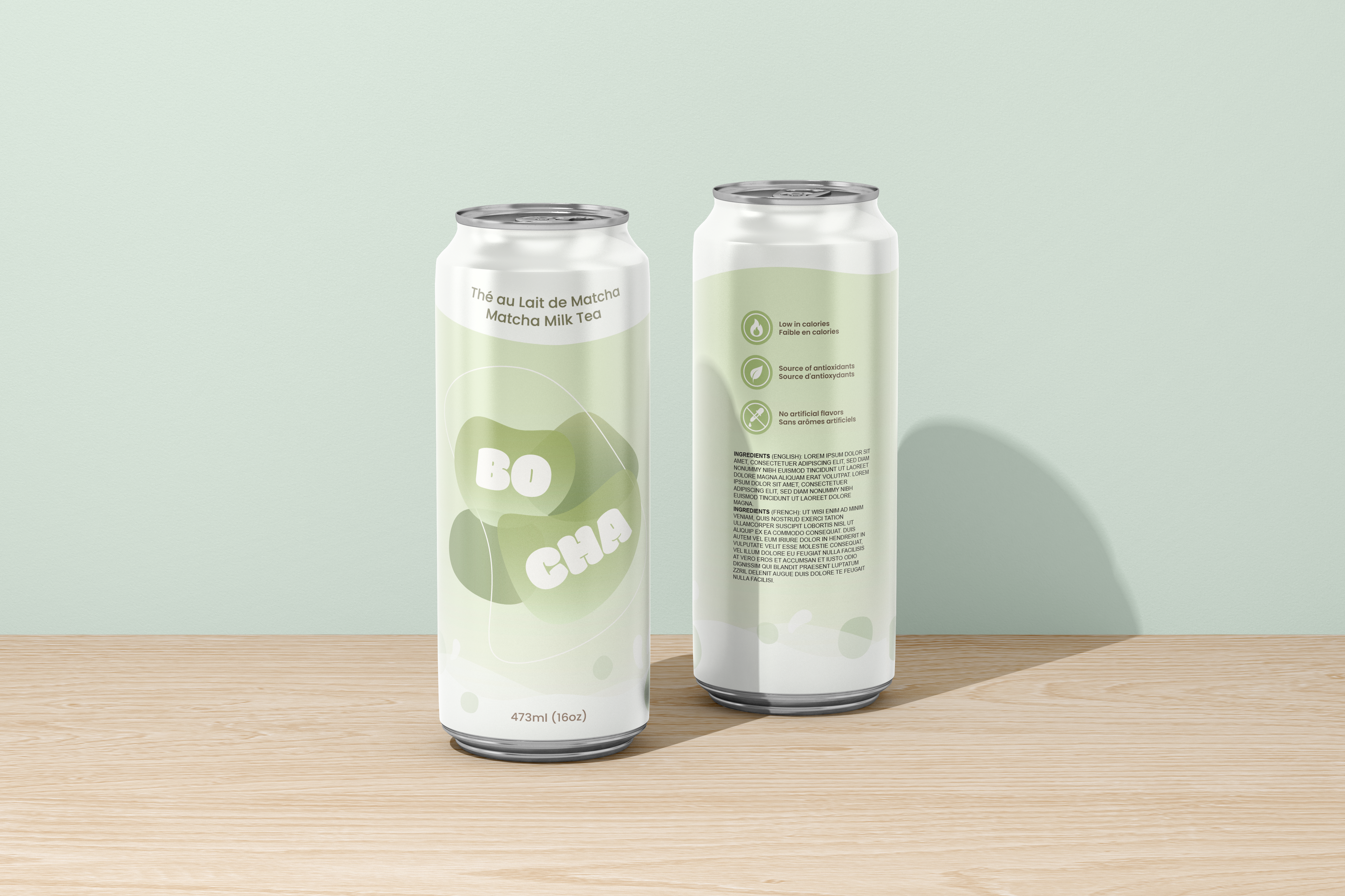 Final Design for Matcha Flavor