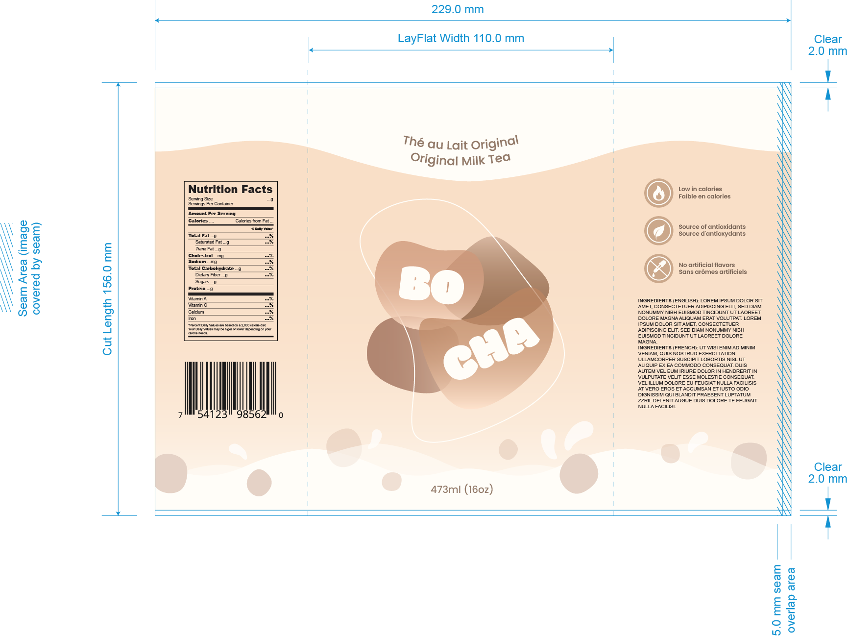 Proof Design for Original Flavor