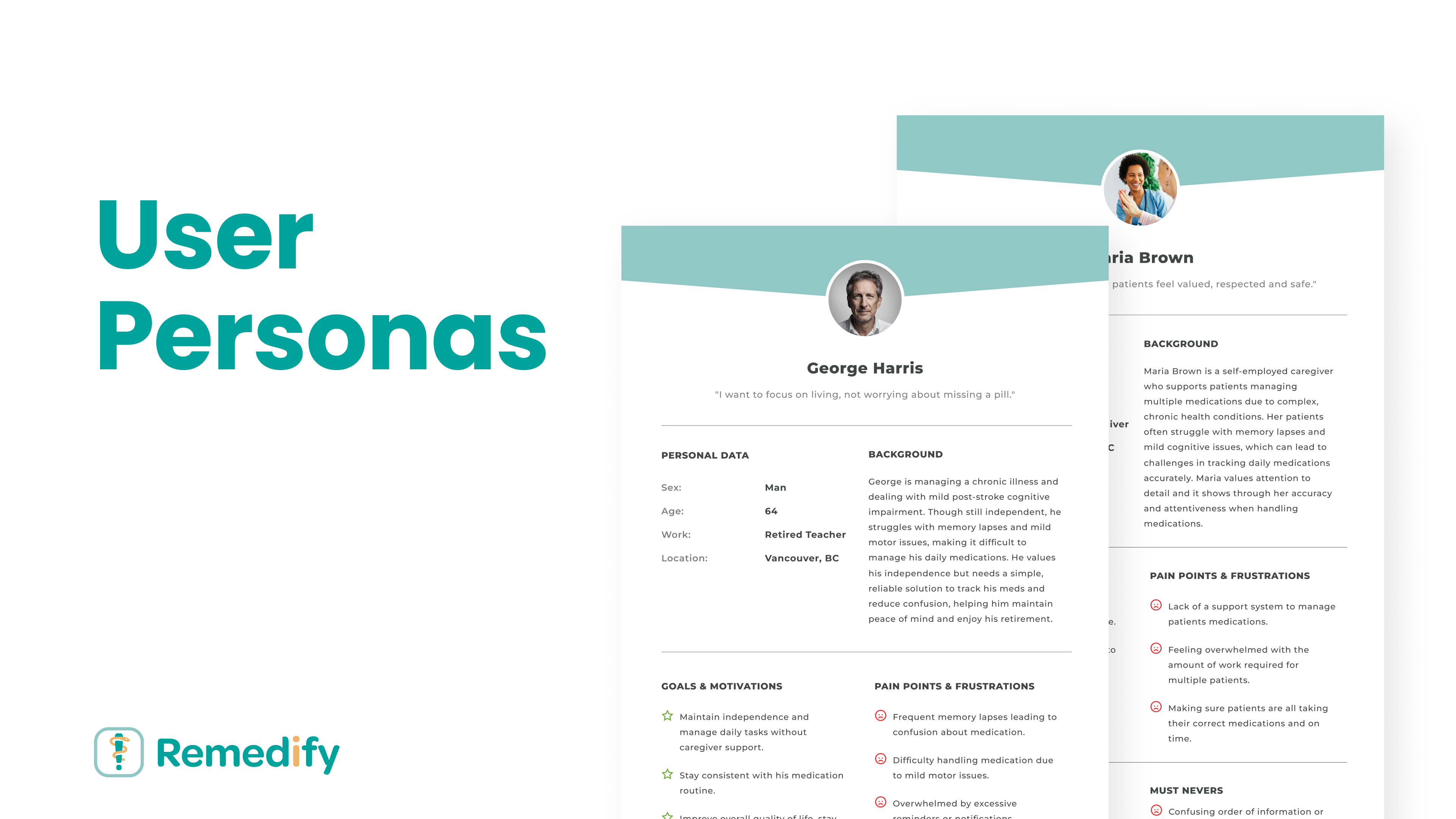 Remedify User Persona