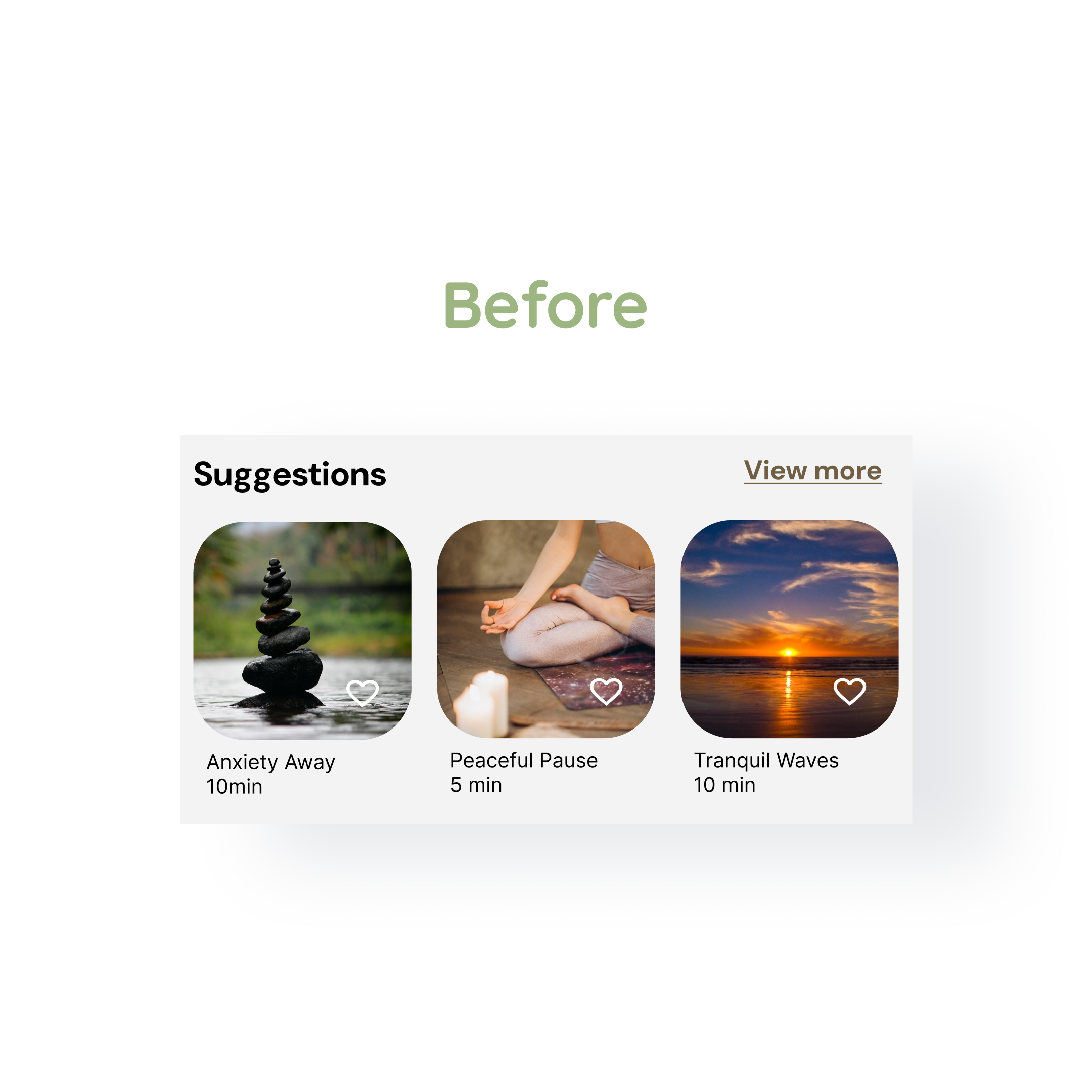 Favoriting System Before Usability Testing