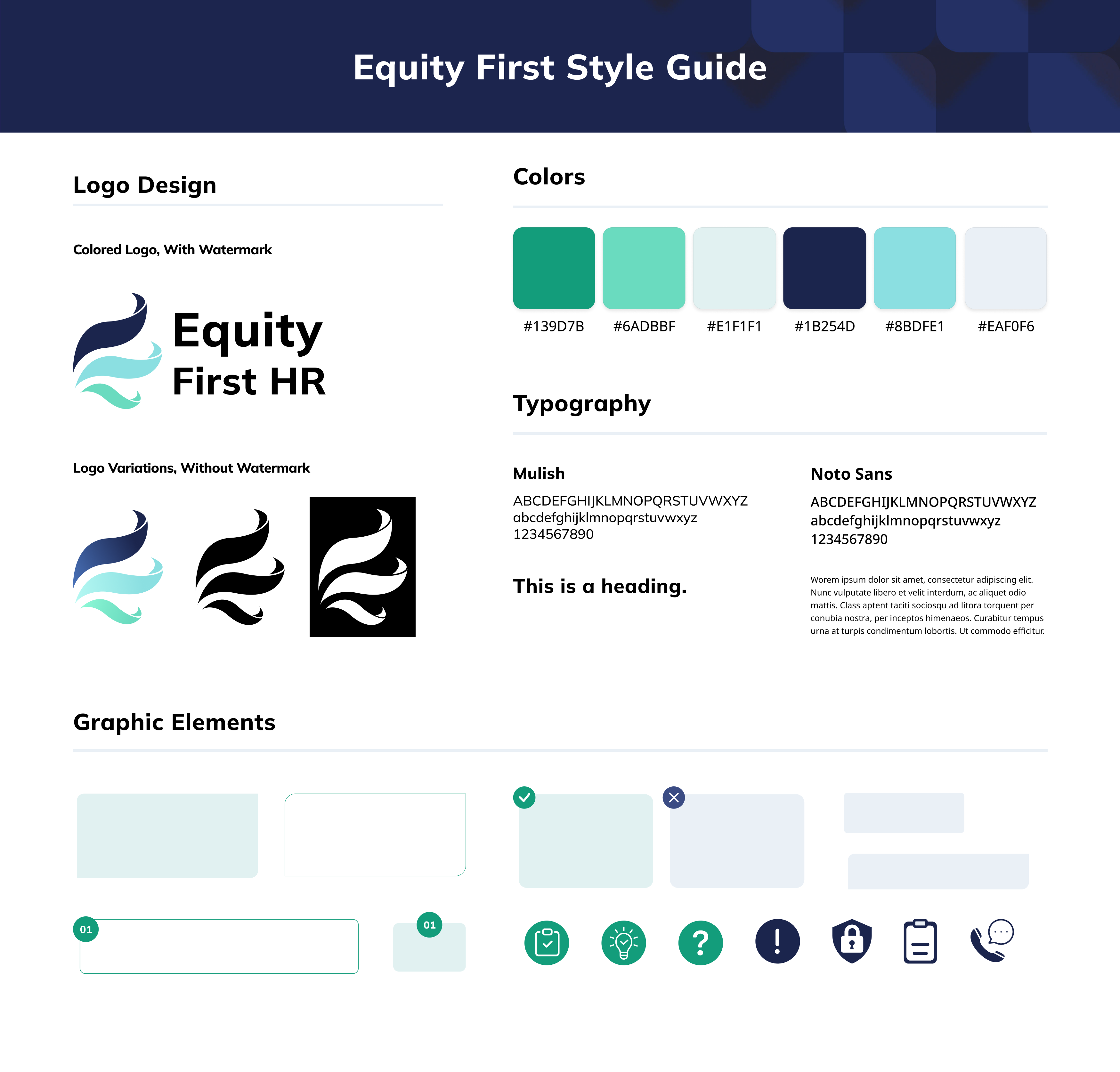 Equity First HR's Style Guide